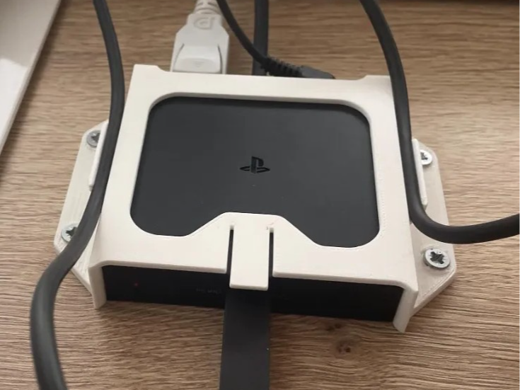 PSVR2 Adapter bracket with strain relief