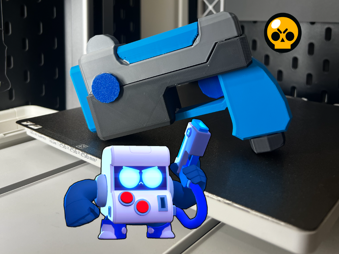 brawlstar pistolet 8bits