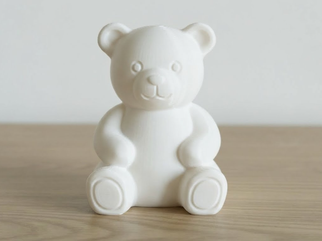 Teddy Bear - No Supports Simple Model for Coloring