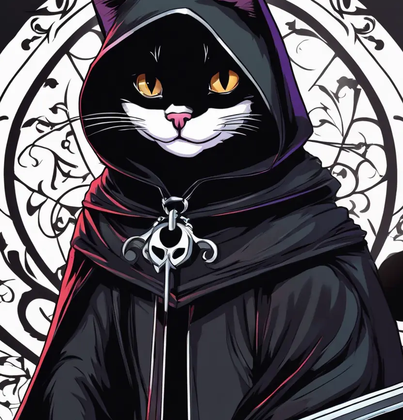 Grim Cat Hueforge