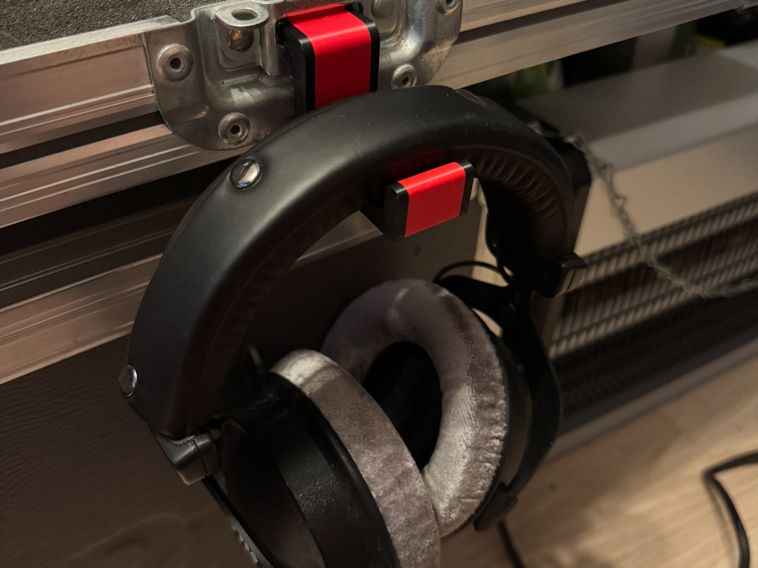 Flightcase Butterfly Lock Headphone Hook/Hanger|DJ
