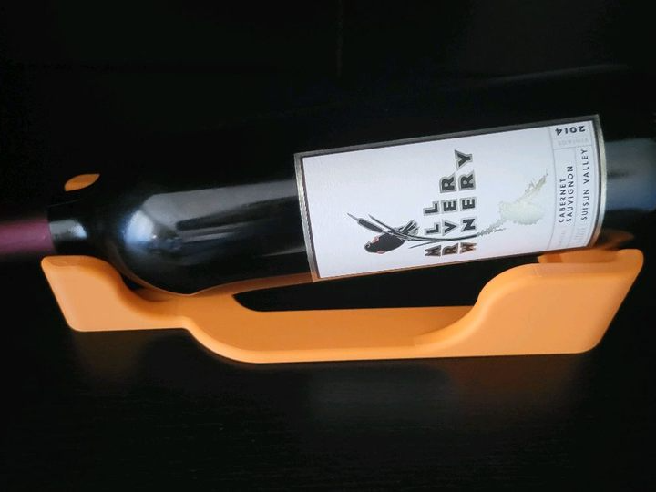 Customizable Wine Bottle-Shaped Wine Bottle Stand