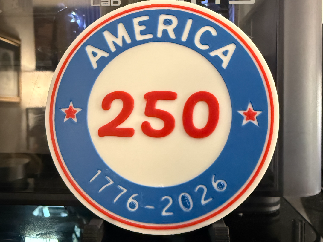 AMERICA 250  1776 - 2026 COASTER
