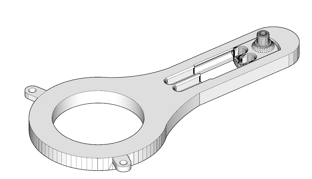LPSH - Low Profile Spoolholder_extention part