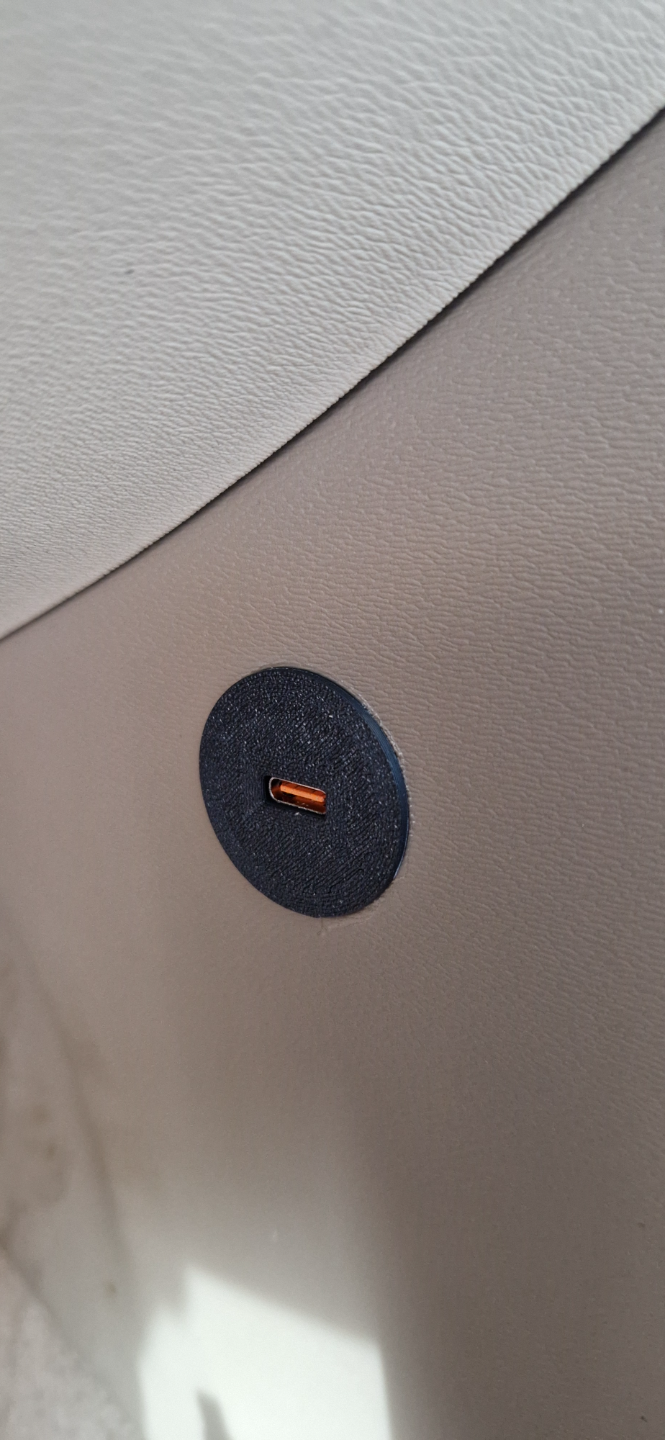 USB-C PD adapter holder