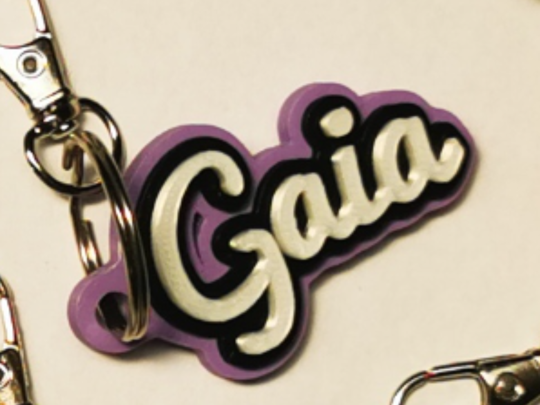 Portachiavi nome Gaia