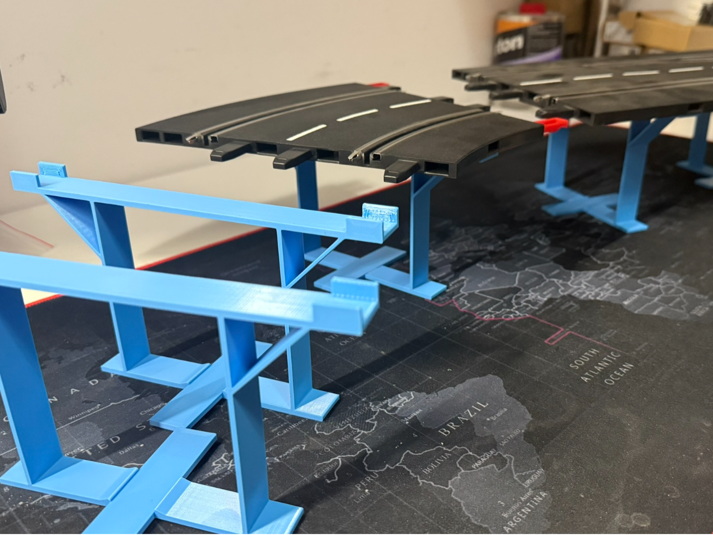 CARRERA SLOTCAR D132/D124 - BRIDGE + Sliding