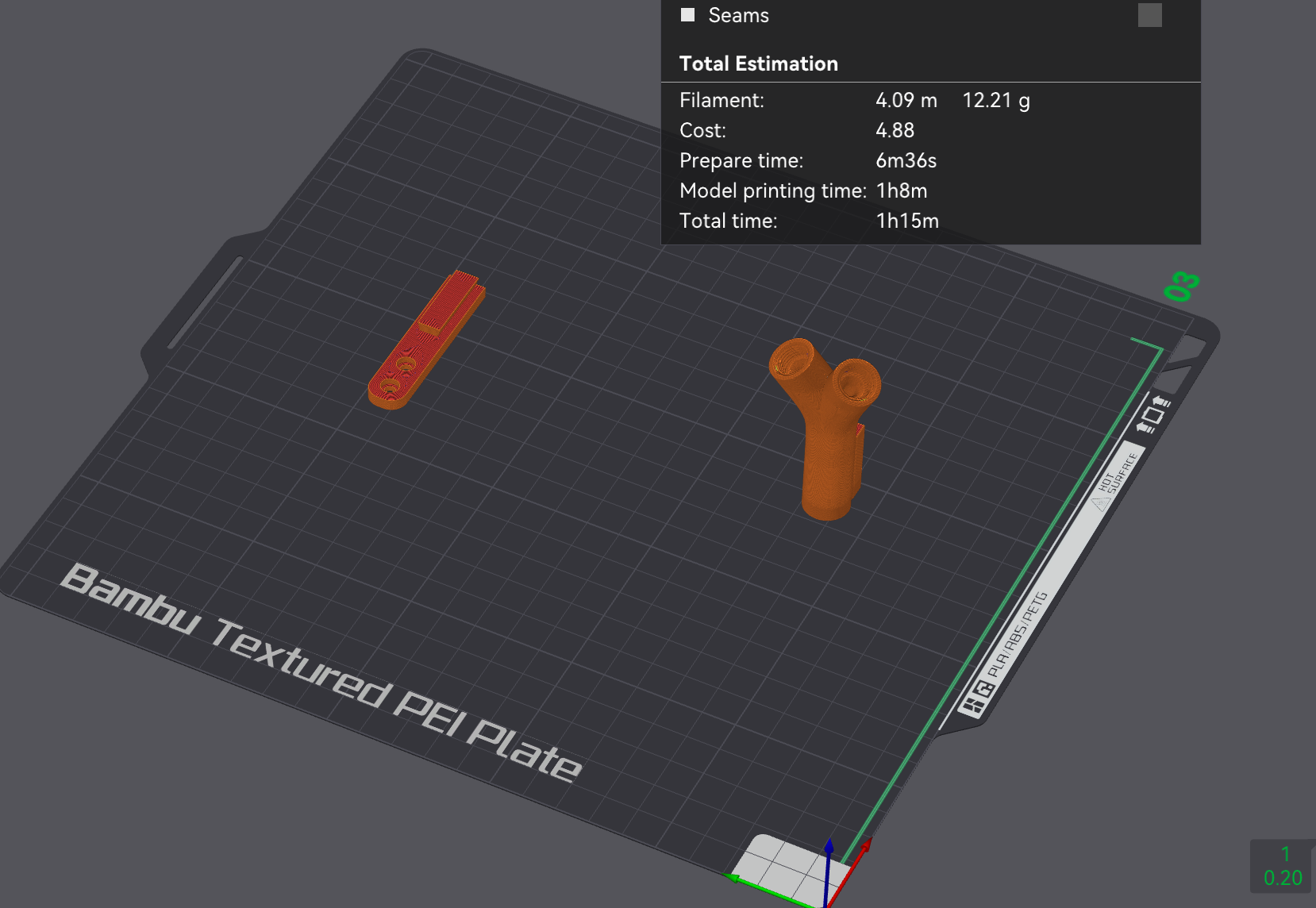Y Spiltter for External Spool and AMS