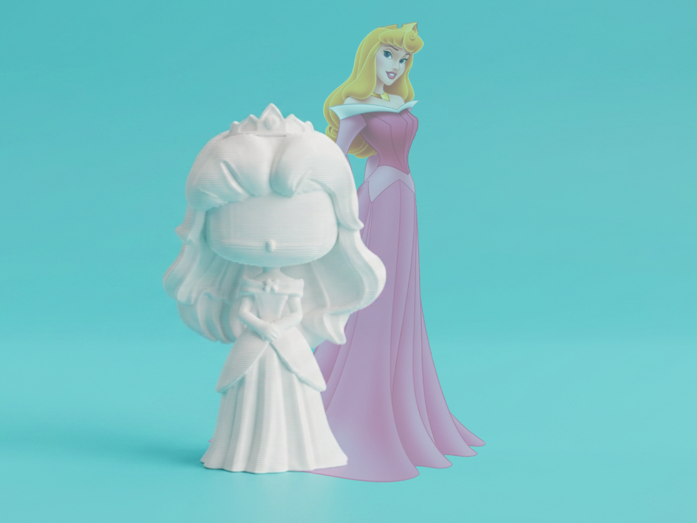 Sleeping Beauty – Stylized Princess Aurora