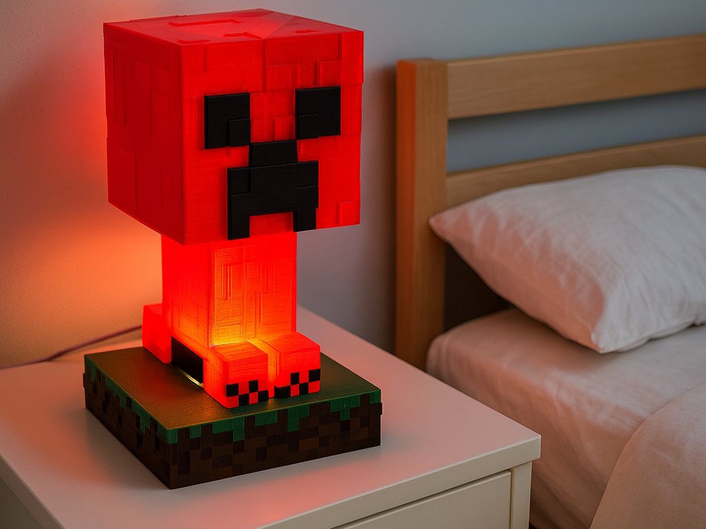 MINECRAFT CREEPER DESK LIGHT