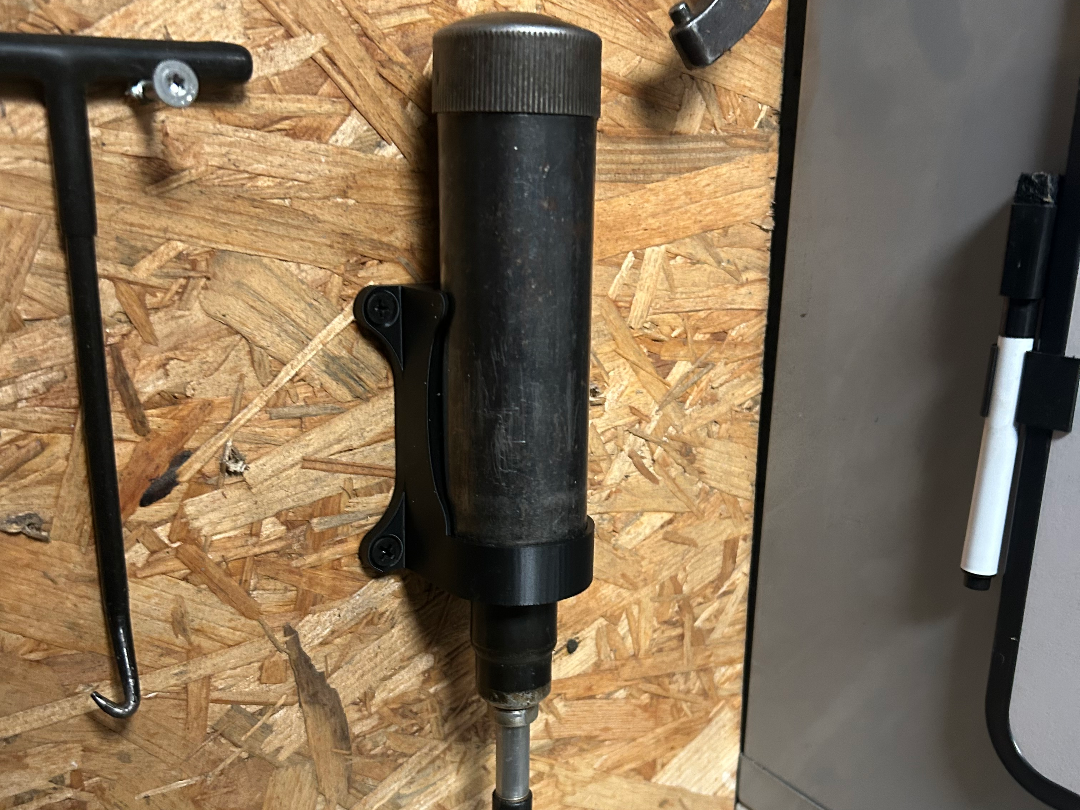 Fettpressen Halter Lathe Milling grease gun holder