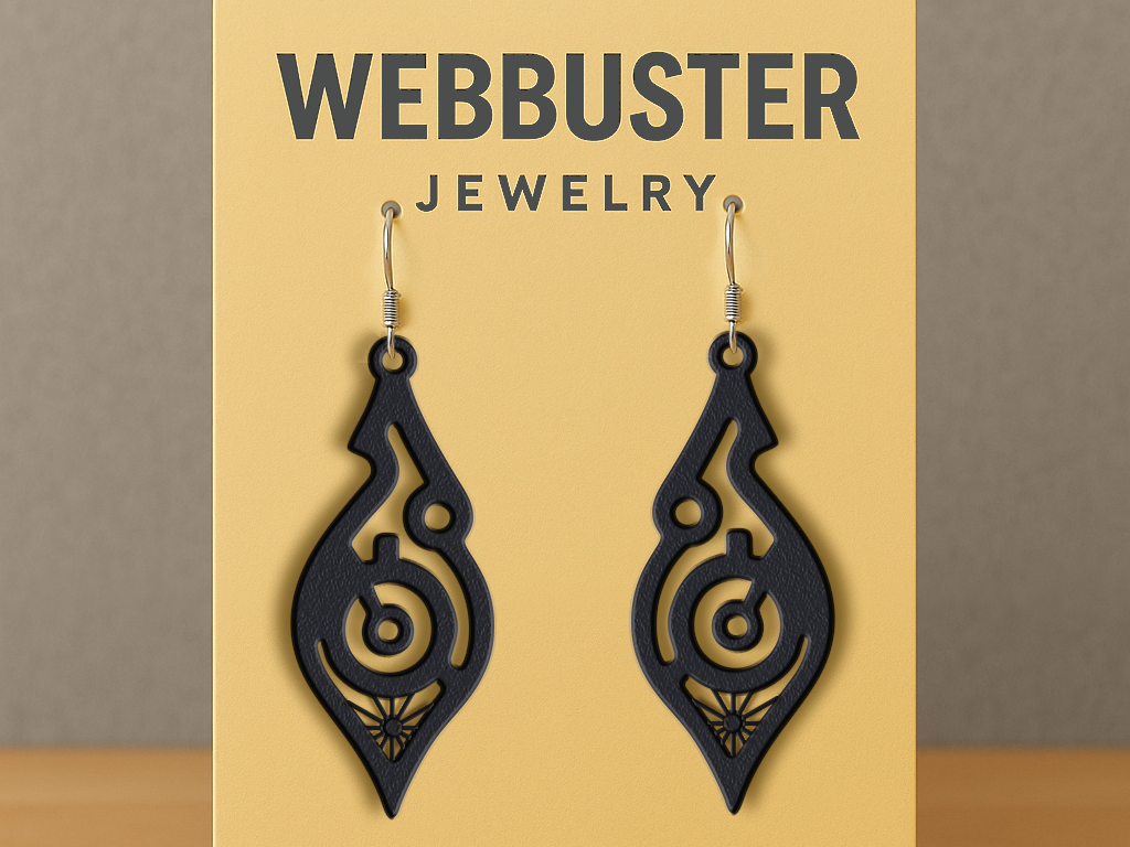 The Womb of Technology Earrings