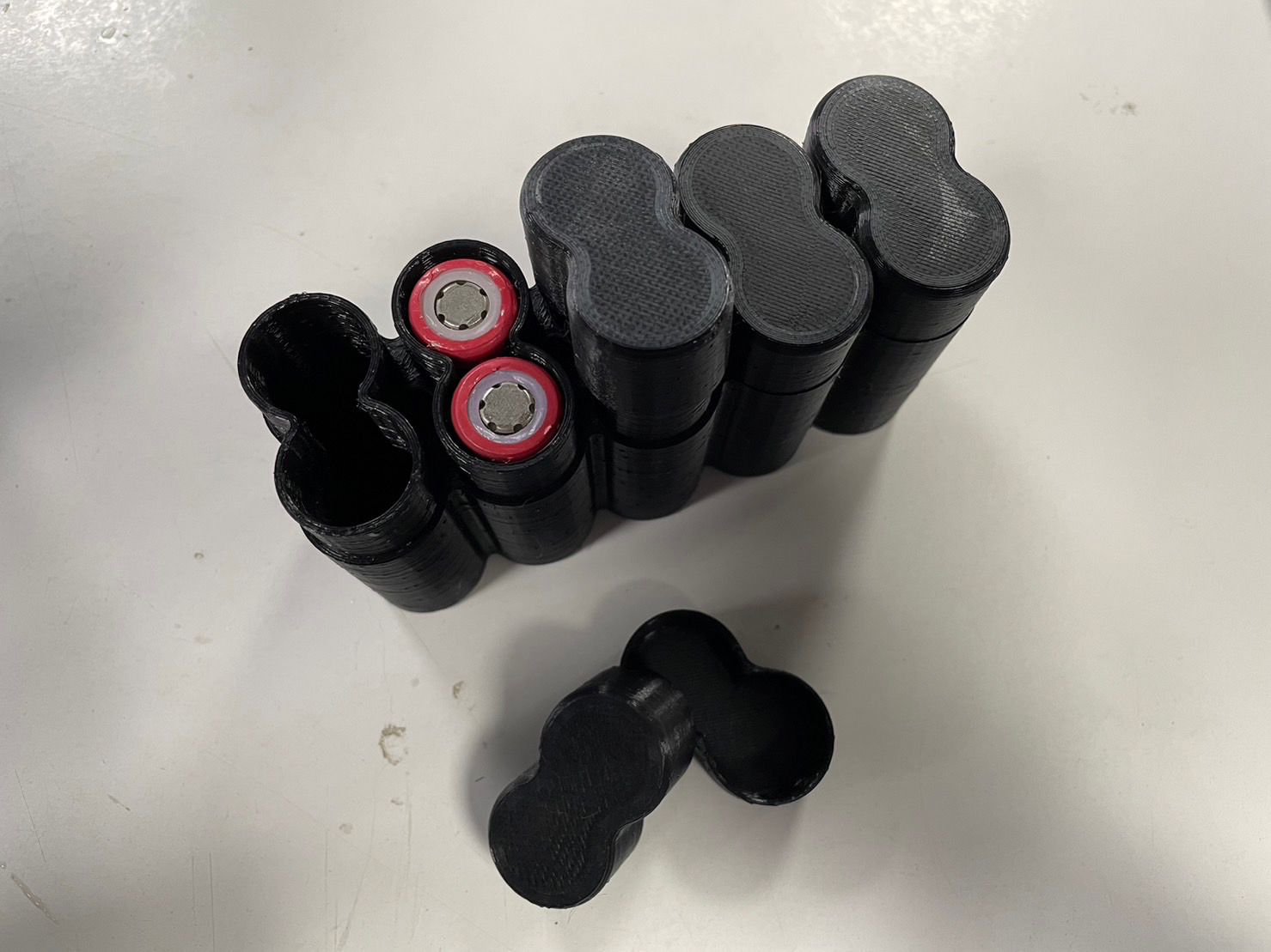 18650 Case for 10pcs