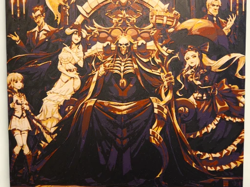 Overlord 200mm by 200mm Hueforge