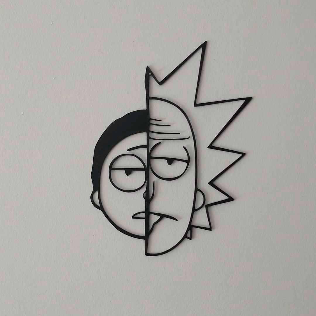 Rick & Morty - Half Face