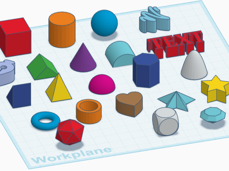 Basic Shapes Print Test