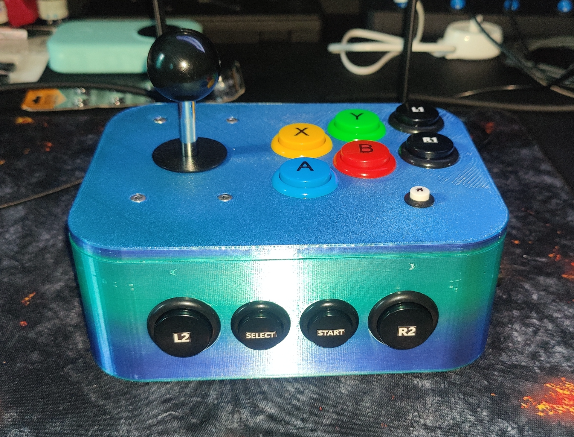 Arcade Joystick Console (with Udoo X86)