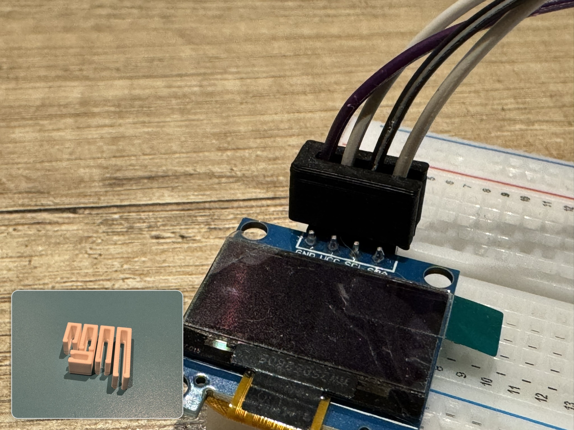 (parametric) Dupont Cable Sleeve - Group Pins