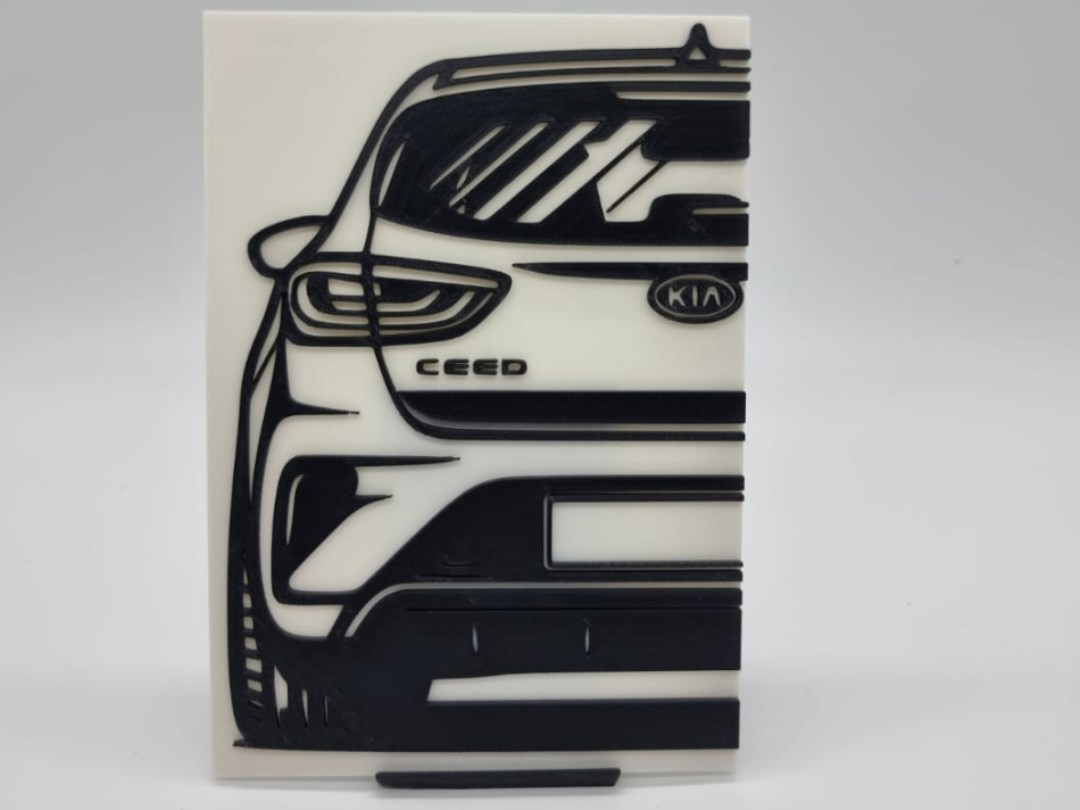 2D Wall Art Kia Ceed GT (JD) ab 2013