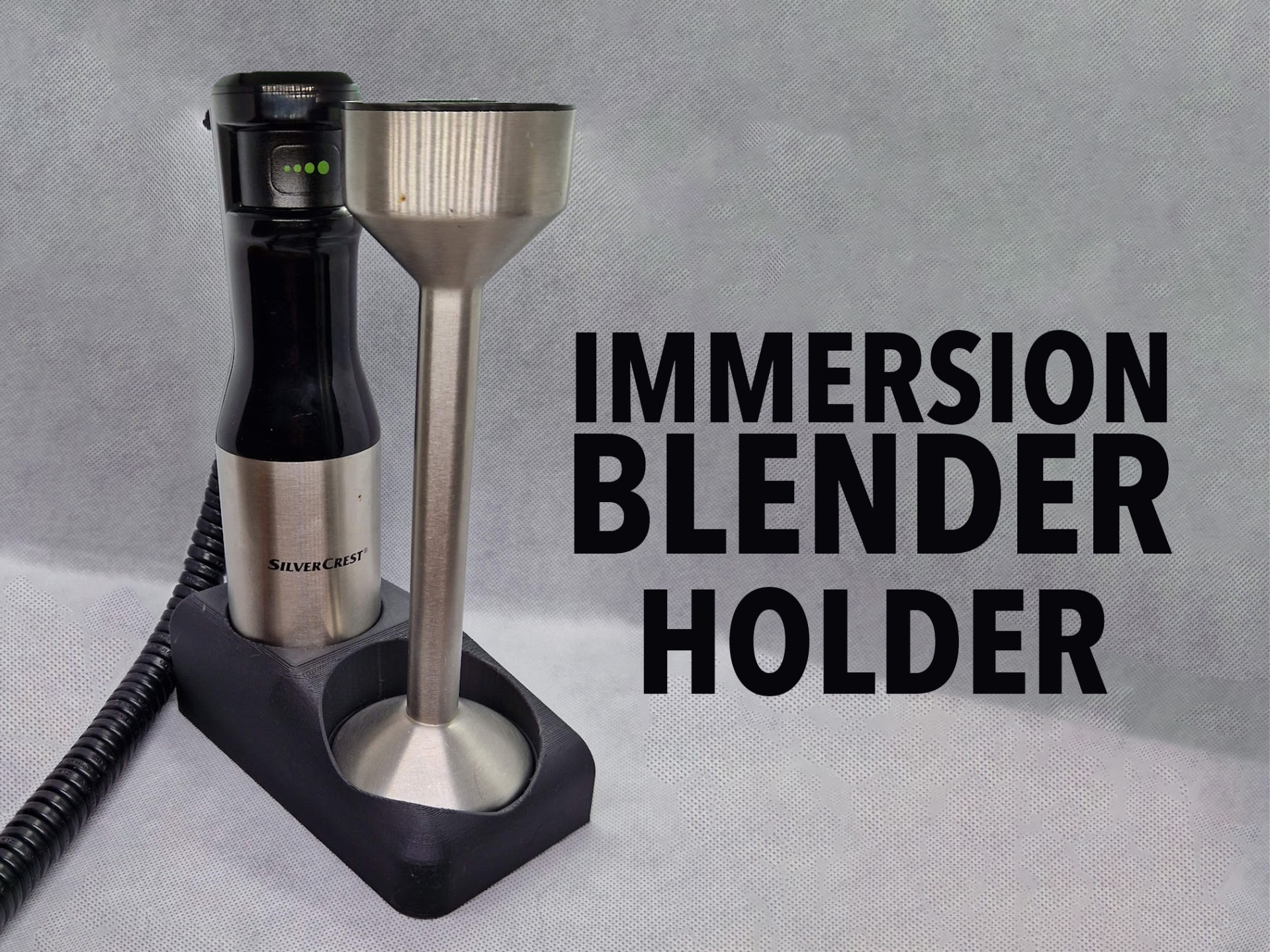 Immersion blender holder