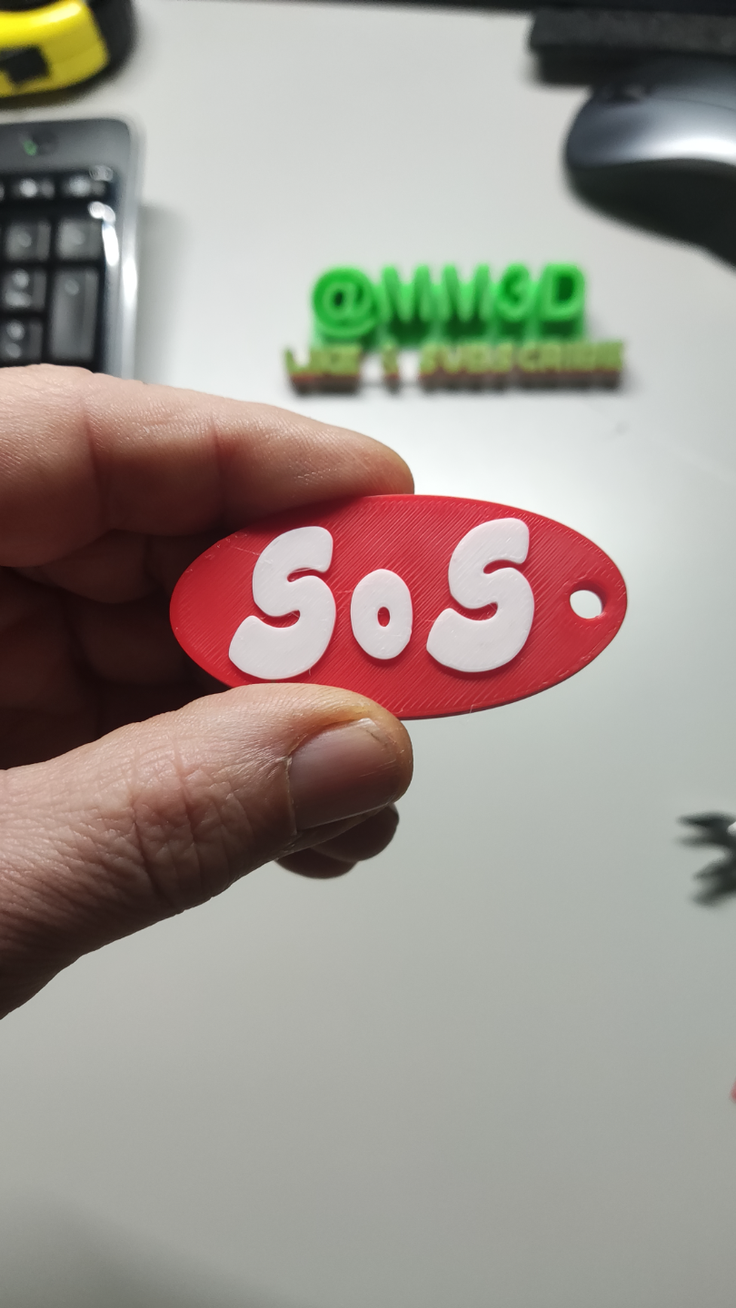 SOS tag with NFC