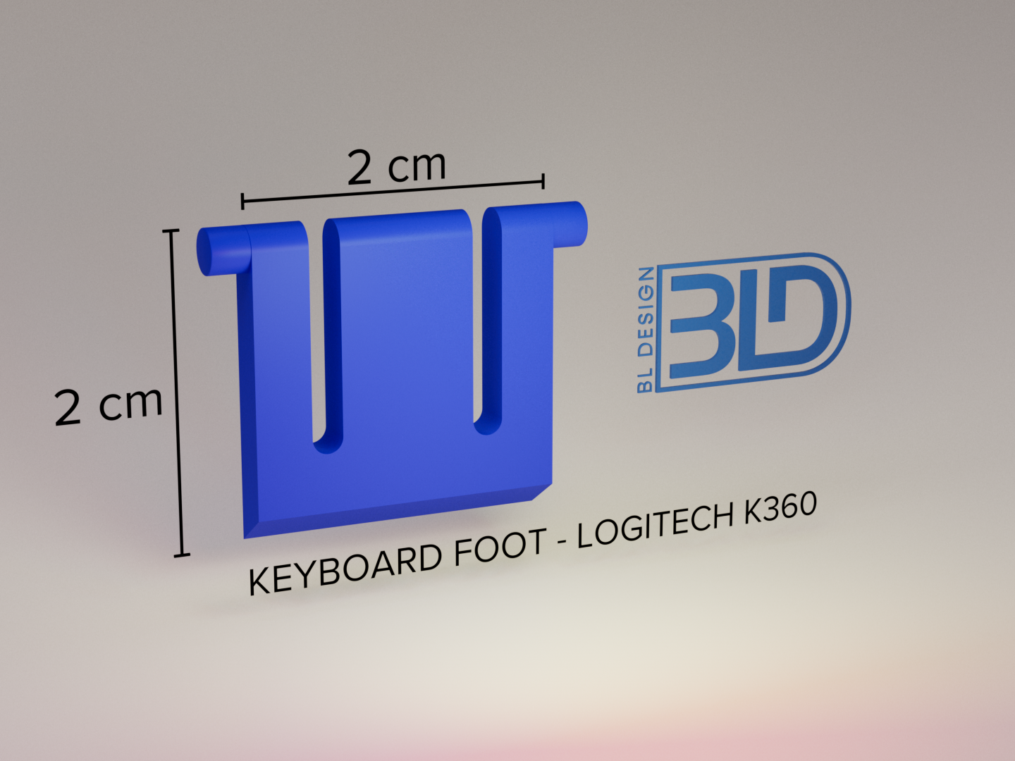 Logitech K360 - Keyboard Foot