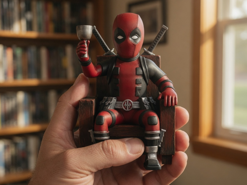 Sitting Deadpool