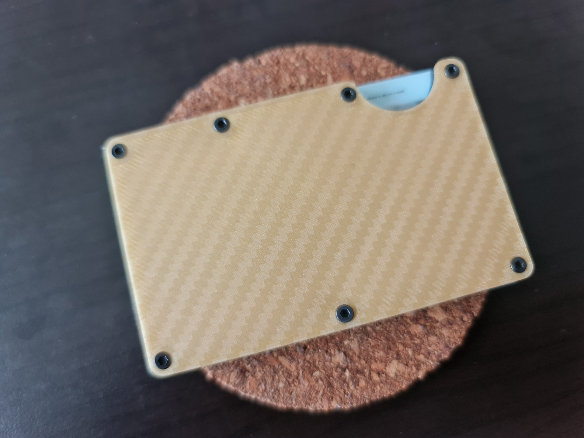 Card wallet replacement sides