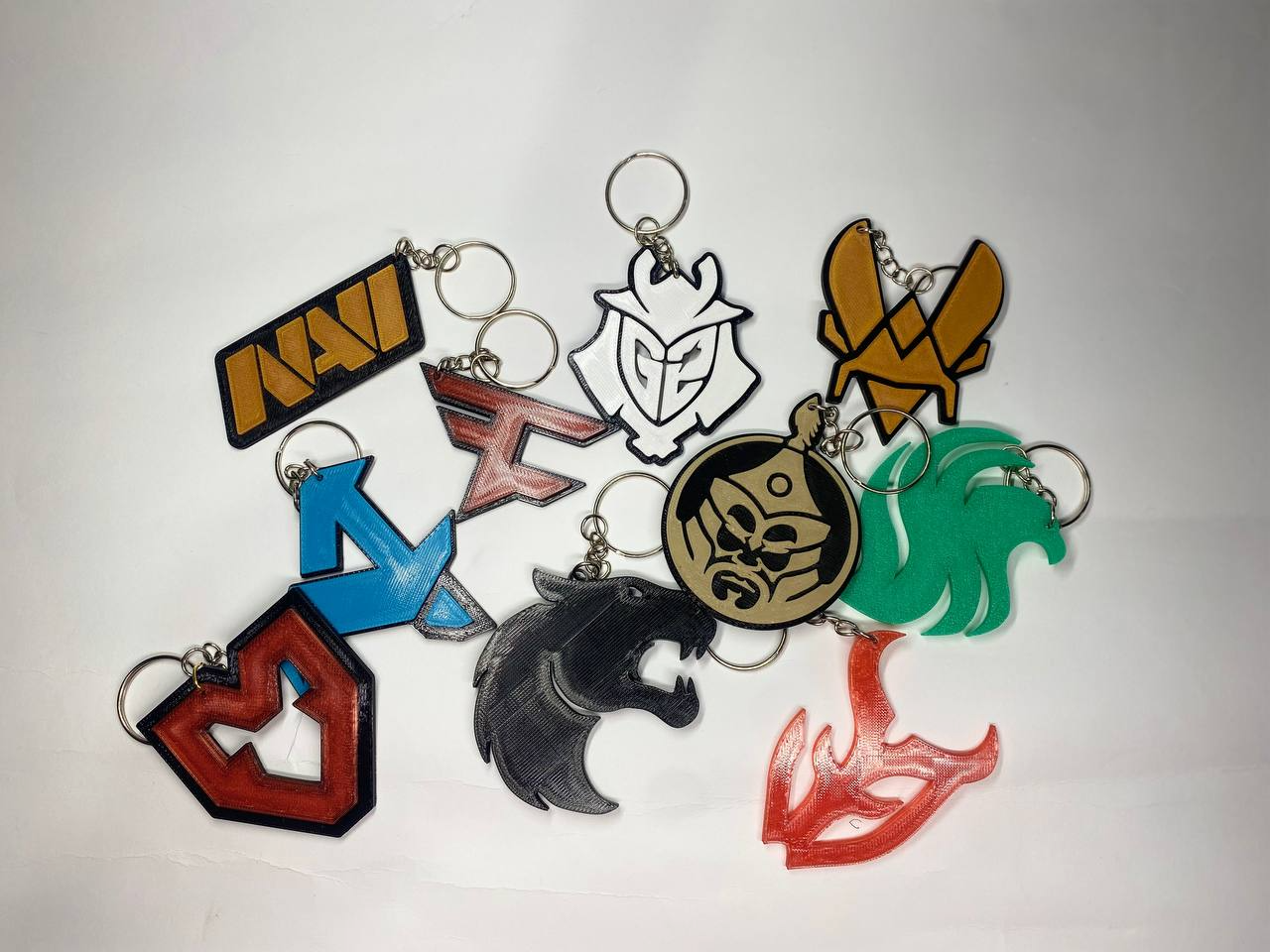 Keychain — 3D printable CS2 team logo