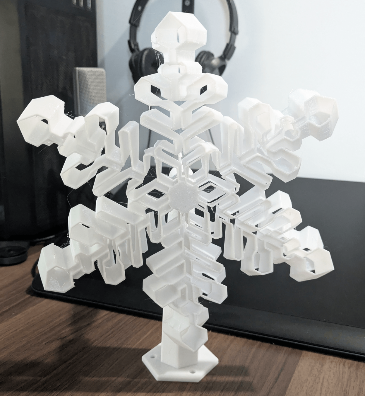 Christmas Snowflake Modular Wind Turbine Blade