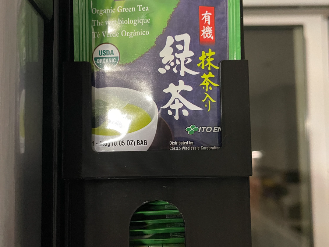 Dispenser with Display for Kirkland Green Tea Bags