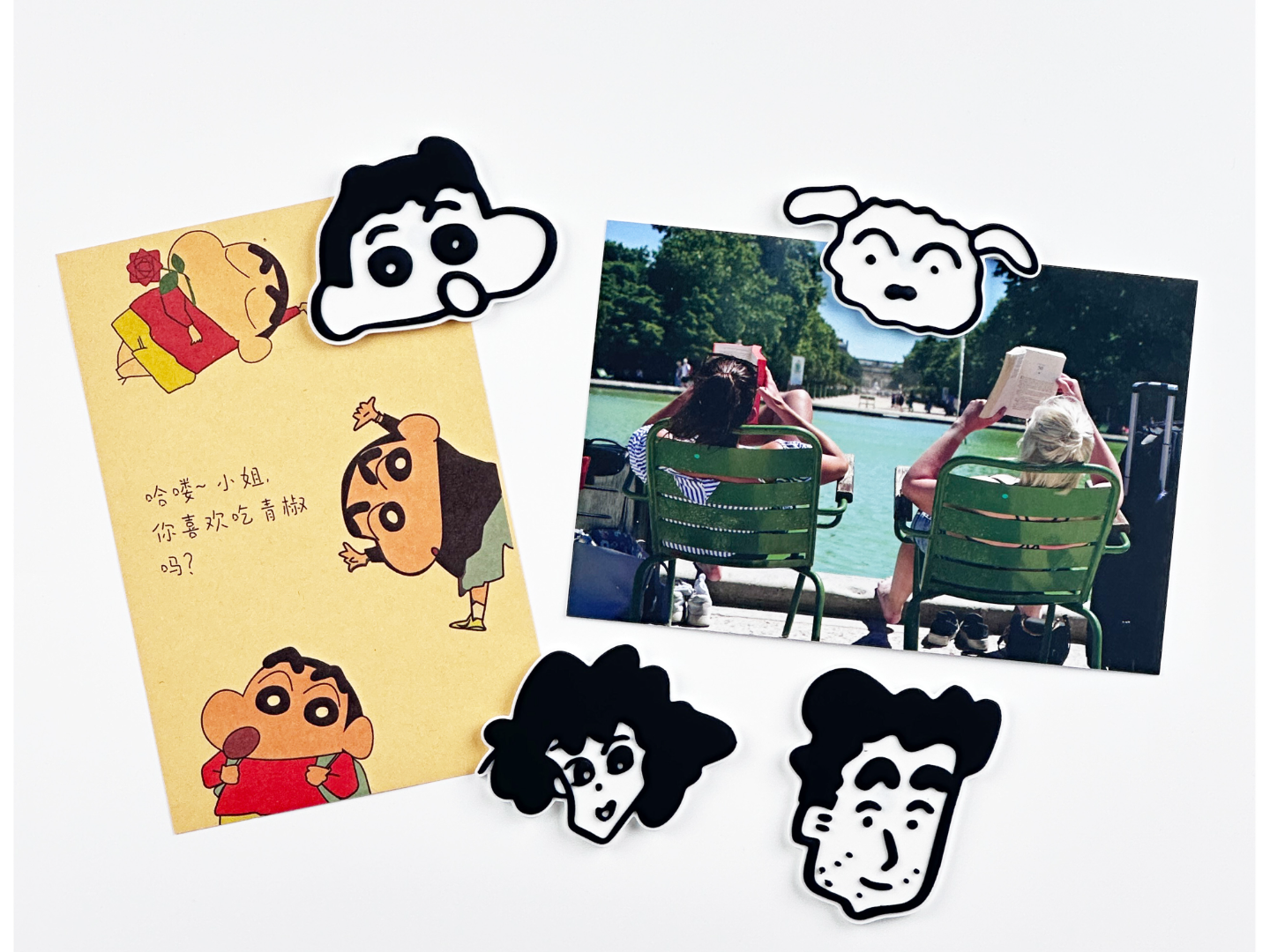 Crayon Shin-chan refrigerator magnets