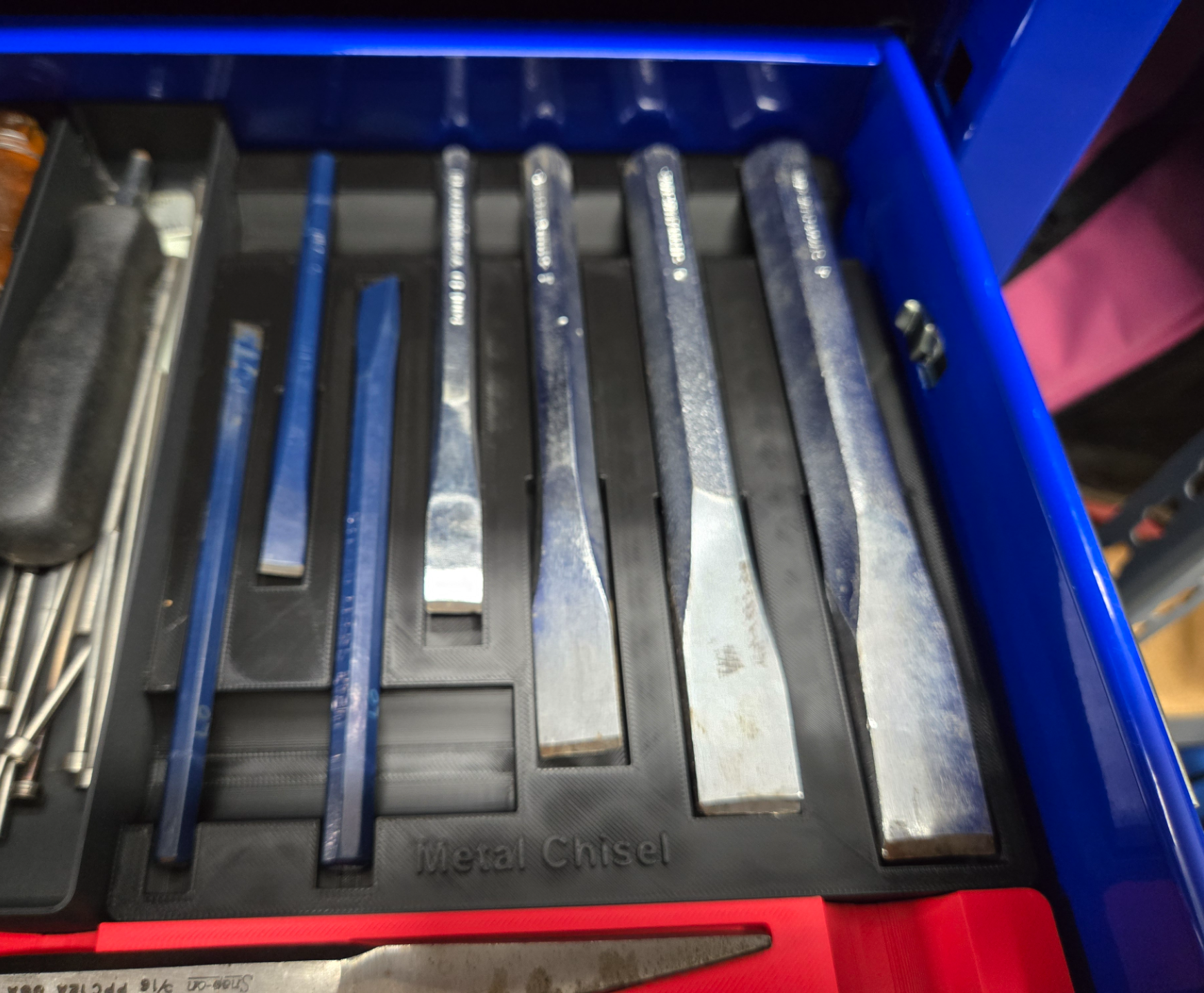 Gridfinity Metal Chisel Block