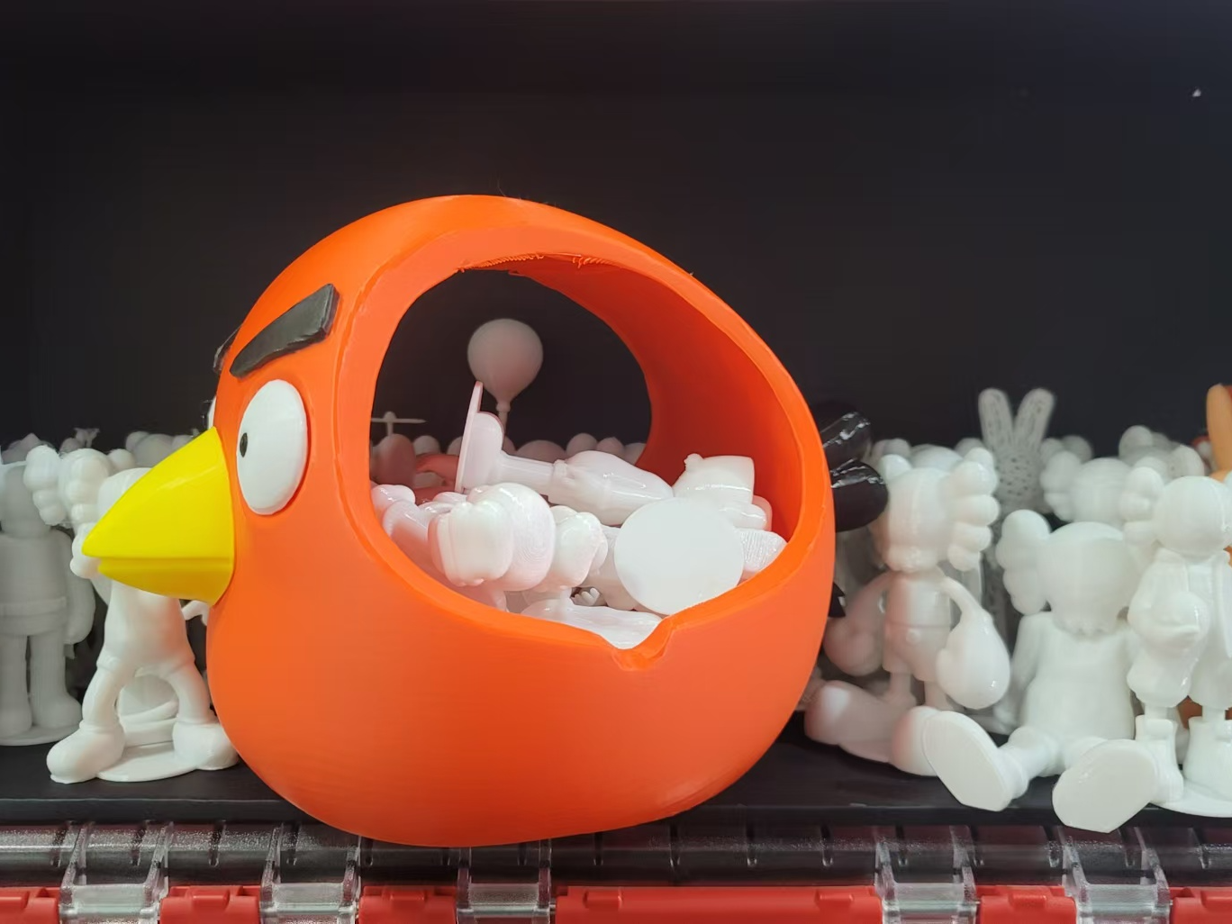 Angry bird red Fluffy Birds BIG holder (NO AMS）