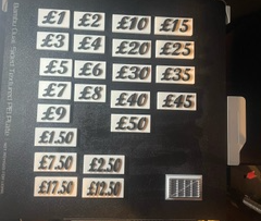 price tags
