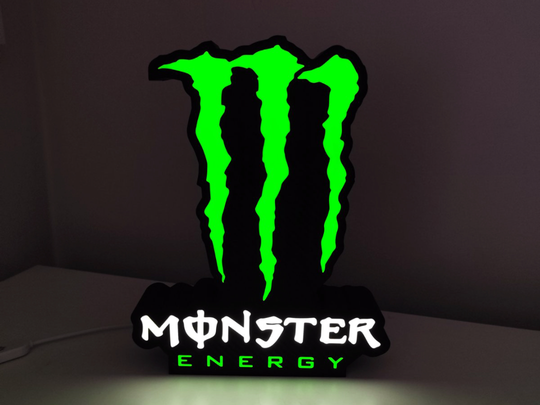 Light box/Lamp Monster Energy