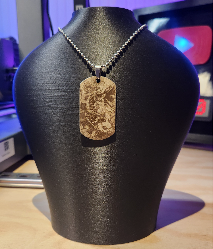 Necklace Holder Bust