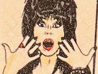 Elvira Mistress of the Dark Magnet