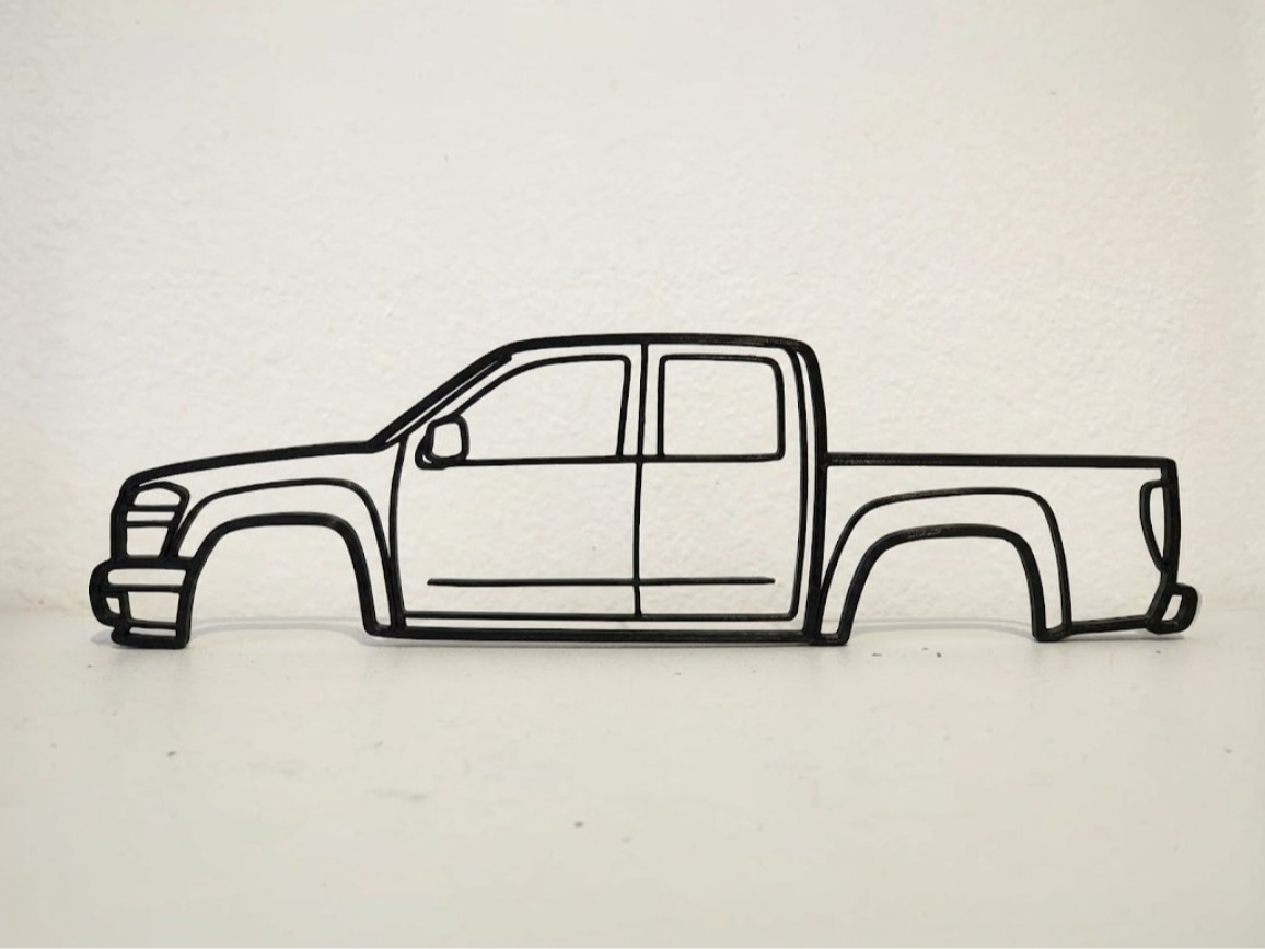 Chevrolet Colorado 1st Gen Wall Art