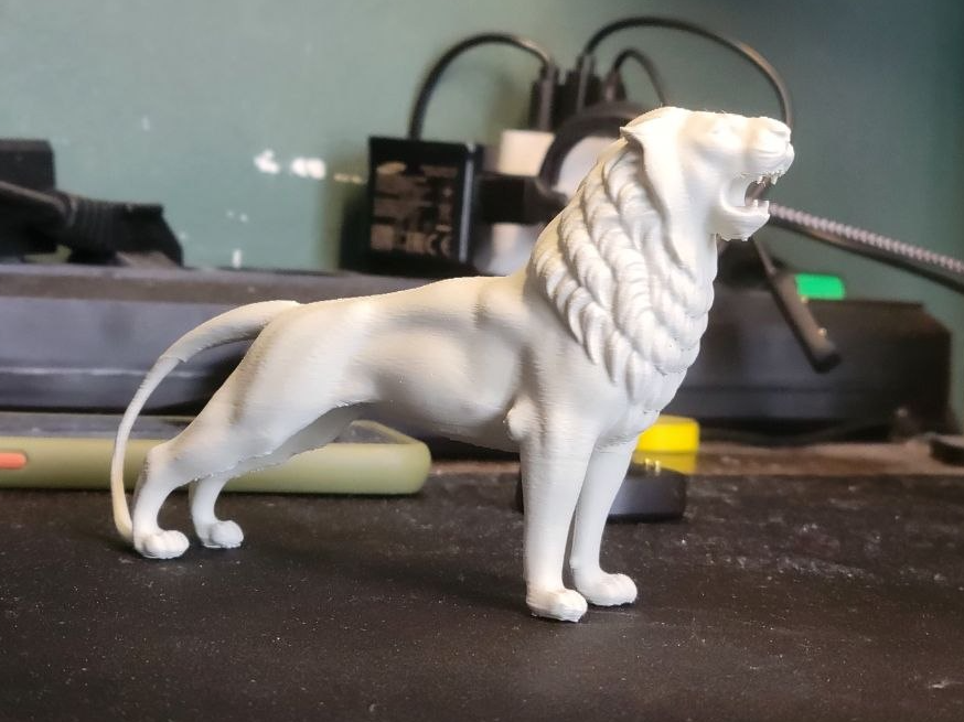 High Detail Lion Guard Statue