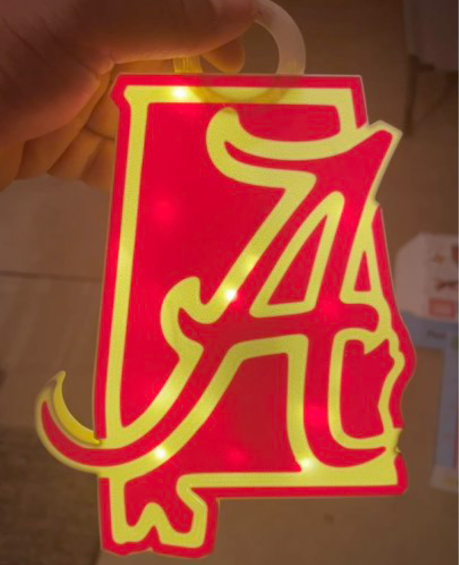 Alabama Crimson Tide Light Up Chain
