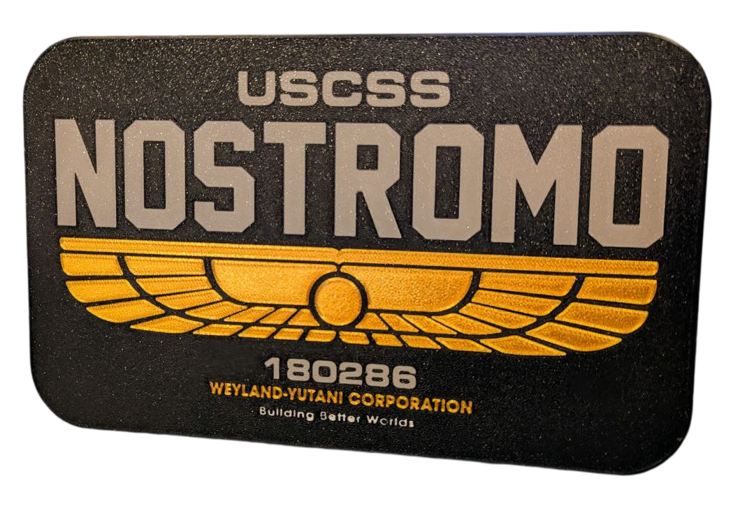 Nostromo Deck Sign