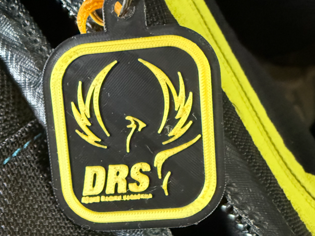 pla keychan team drs portachiave team drs
