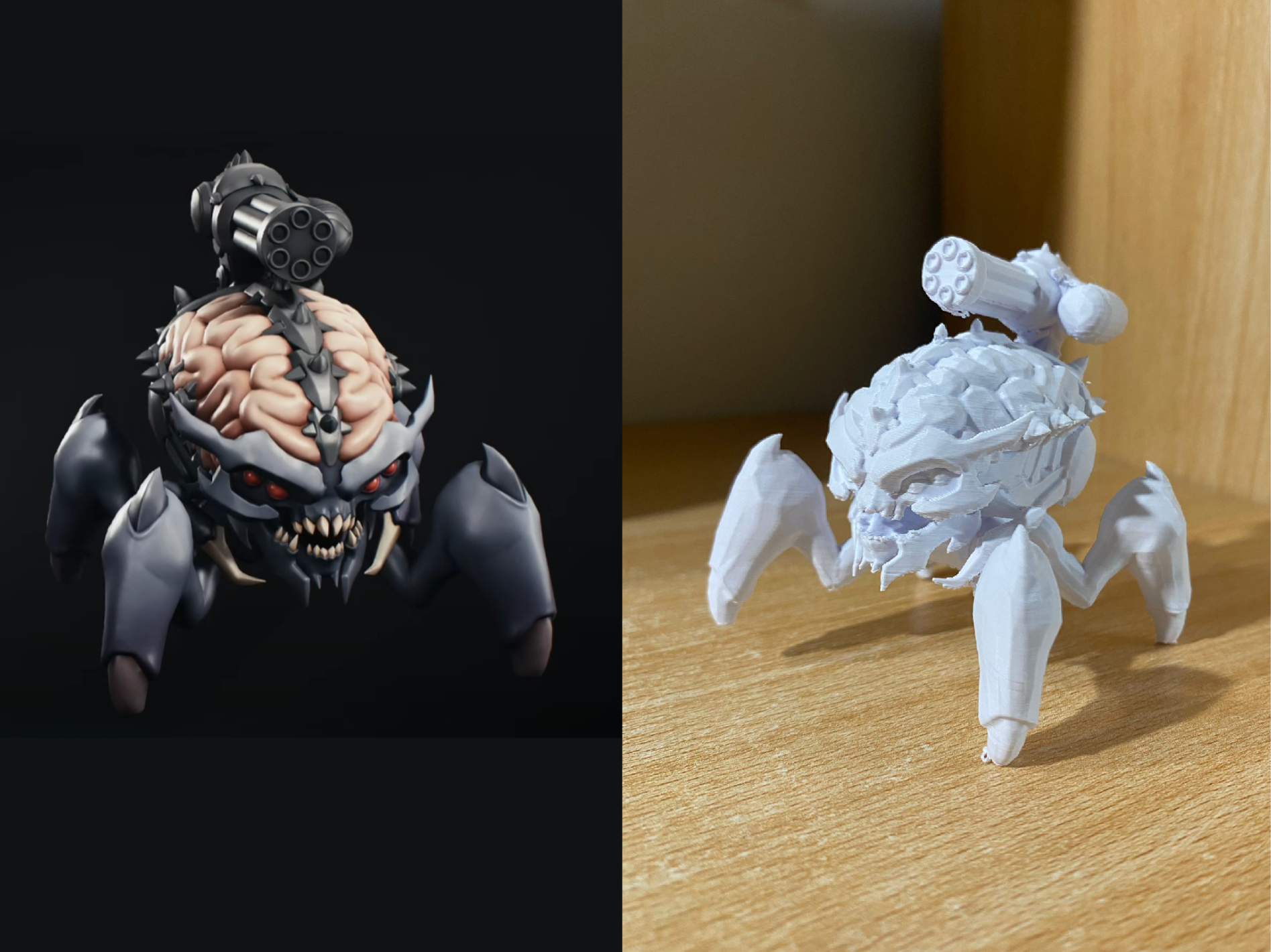 Doom Arachnotron - Toy - Doom The Dark Ages