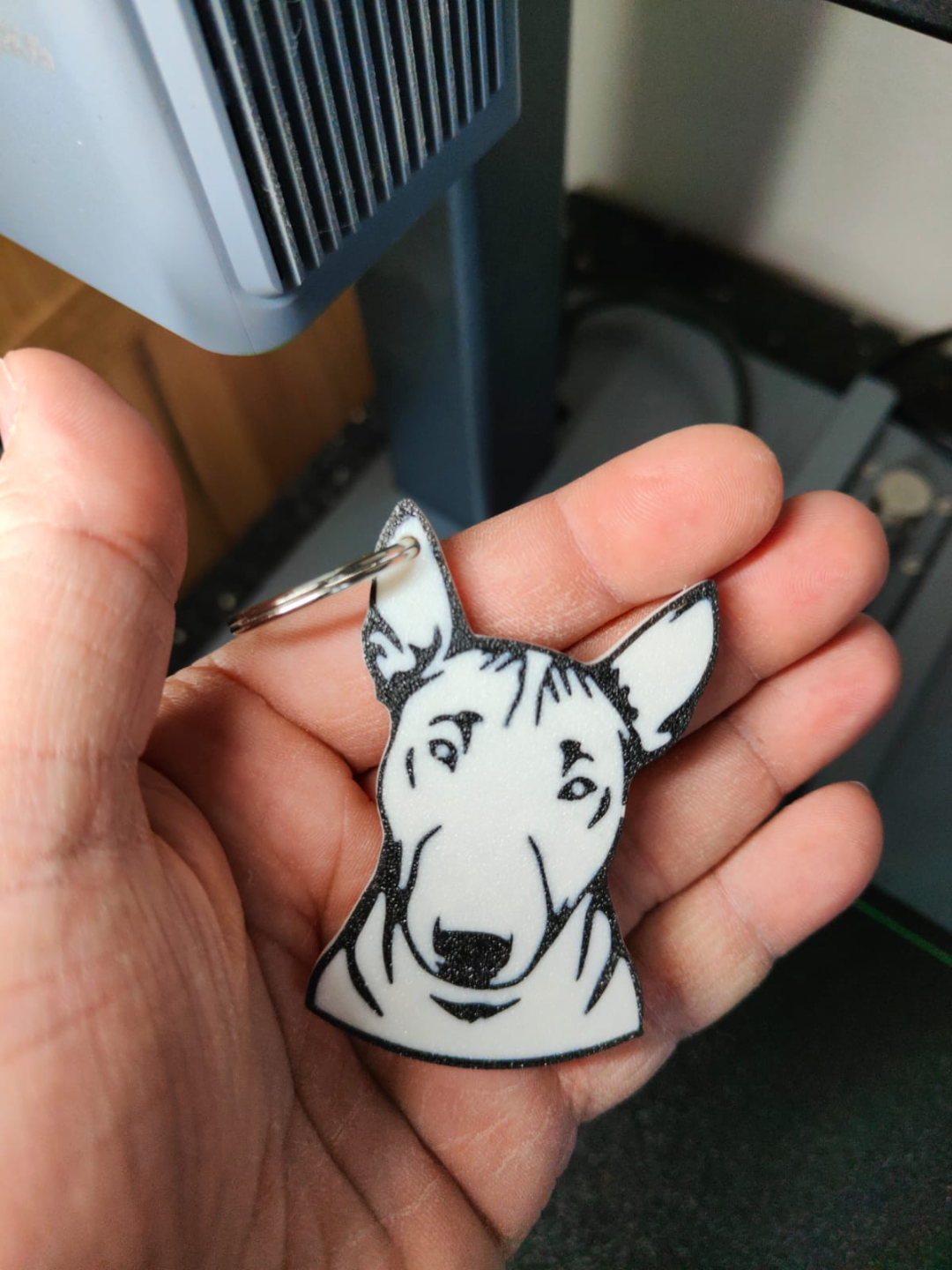 Bullterrier Keychain