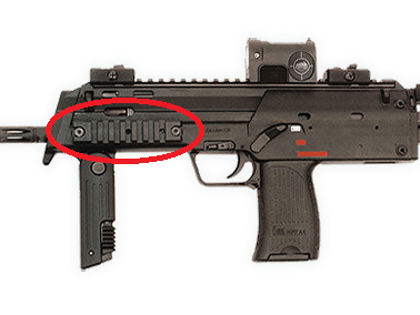 H&K HK MP7/G36 Picatinny Rail