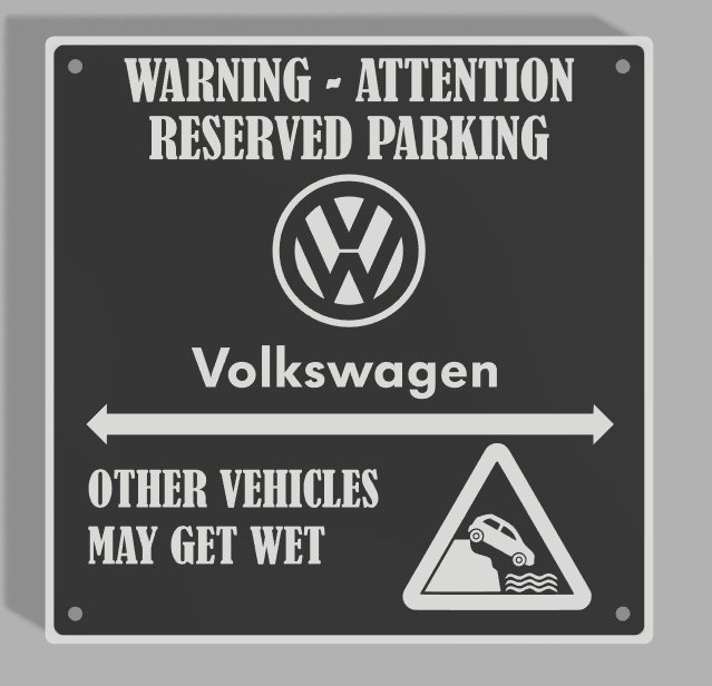 Volkswagen Parkingsign