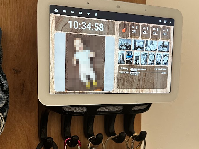 Google home hub wall mount