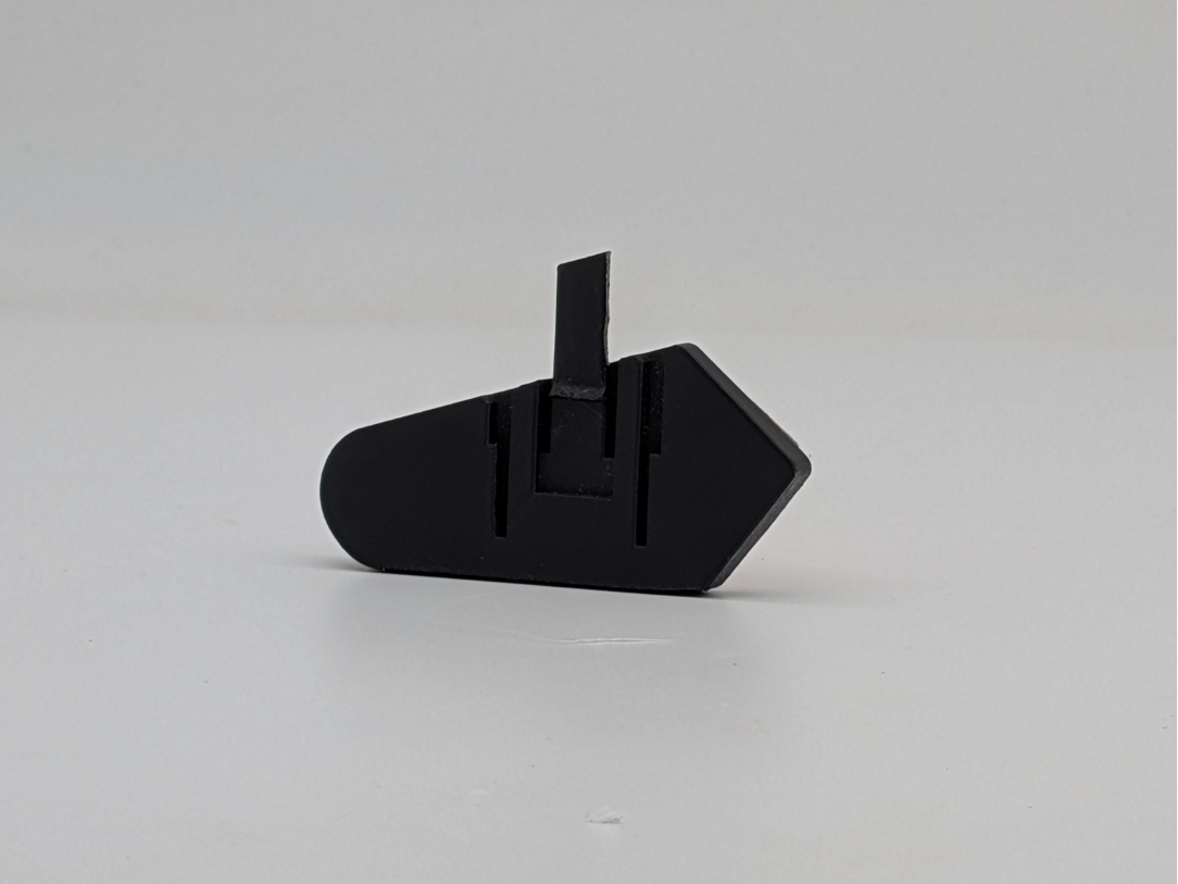 Universal Curved Intercom Mount for Helmets
