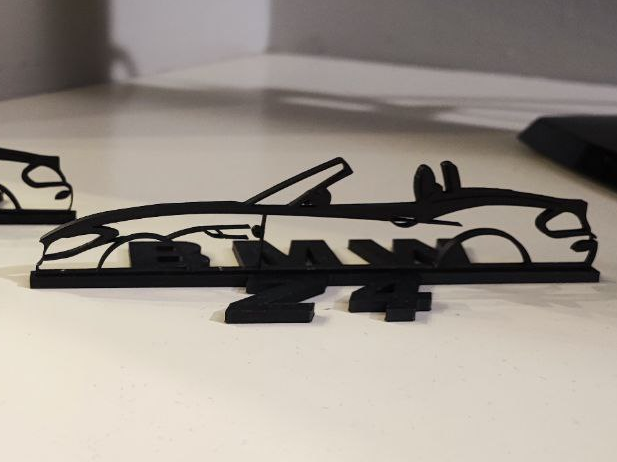 BMW Z4 E89 OPEN ROOF silhouette